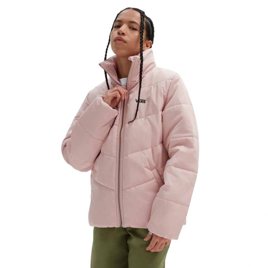 Damen Vans Jacken & Mantel | Foundry Mte Puff Jacke Rosa