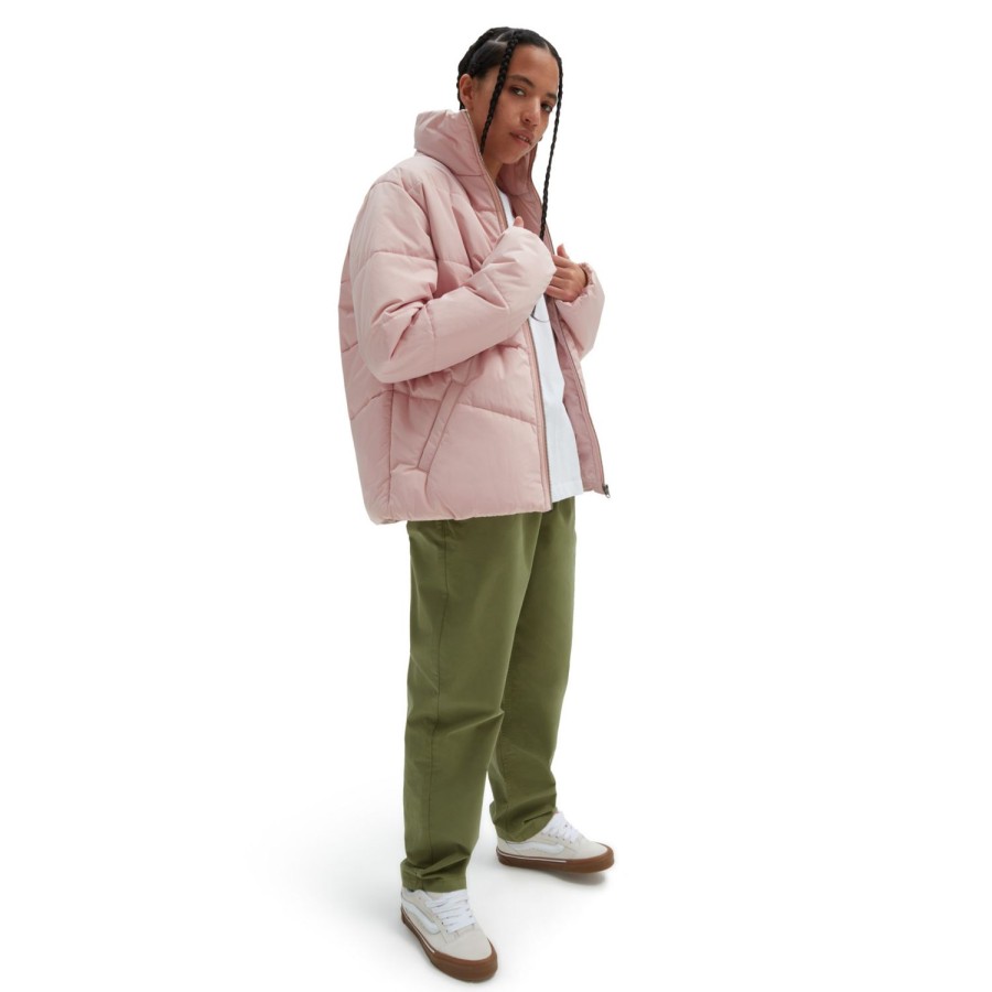 Damen Vans Jacken & Mantel | Foundry Mte Puff Jacke Rosa