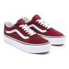 Damen Vans Plateauschuhe | Platform Old Skool Schuhe Rot