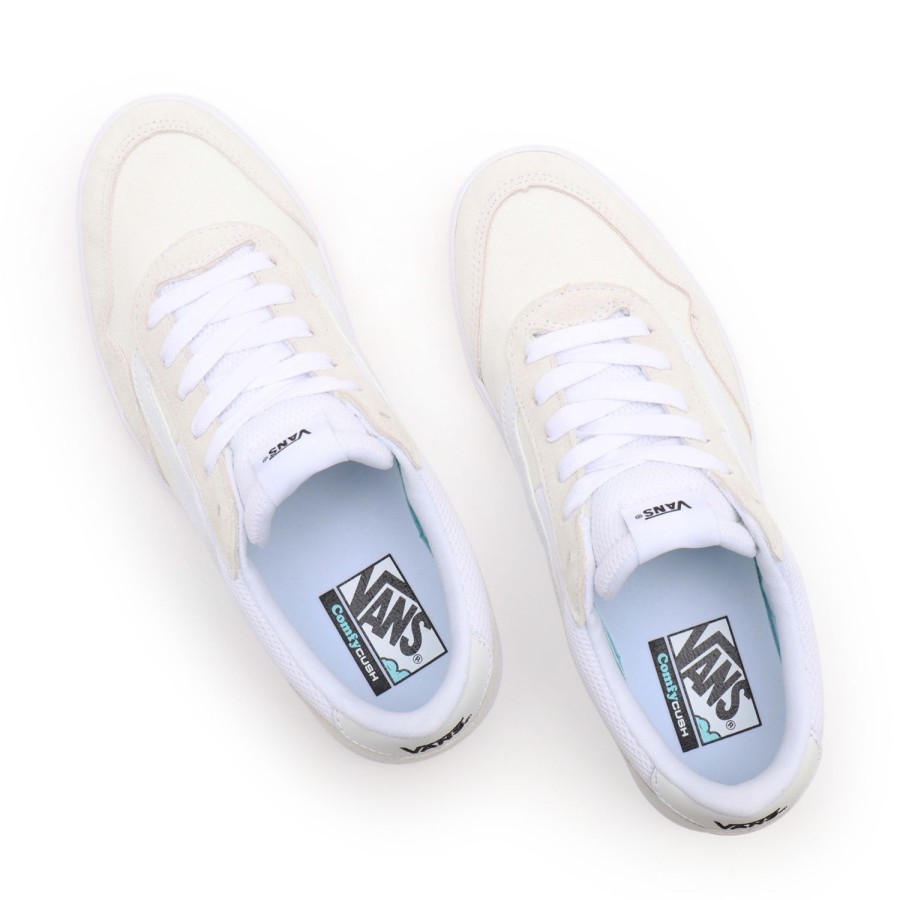 Damen Vans Low-Top Sneaker | Staple Cruze Too Comfycush Schuhe Weis