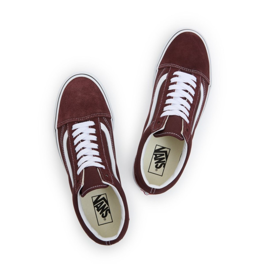 Damen Vans Low-Top Sneaker | Color Theory Old Skool Schuhe Braun