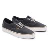 Damen Vans Low-Top Sneaker | Embroidered Check Authentic Schuhe Schwarz