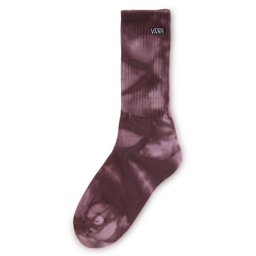 Damen Vans Socken | Tie Dye Crew Socken (1 Paar) Braun