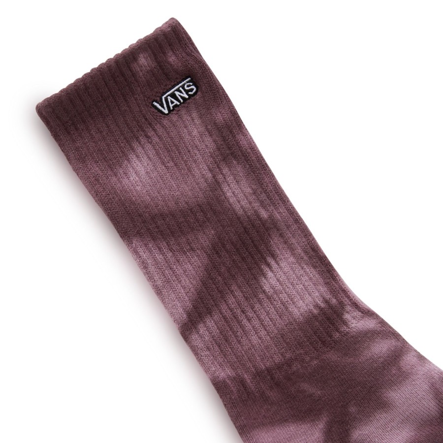 Damen Vans Socken | Tie Dye Crew Socken (1 Paar) Braun