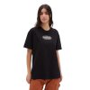 Damen Vans T-Shirts & Oberteile | Og Oval Bloom Oversized T-Shirt Schwarz