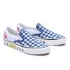 Damen Vans Slip-On-Schuhe | Diamond Check Classic Slip-On 98 Dx Schuhe Blau