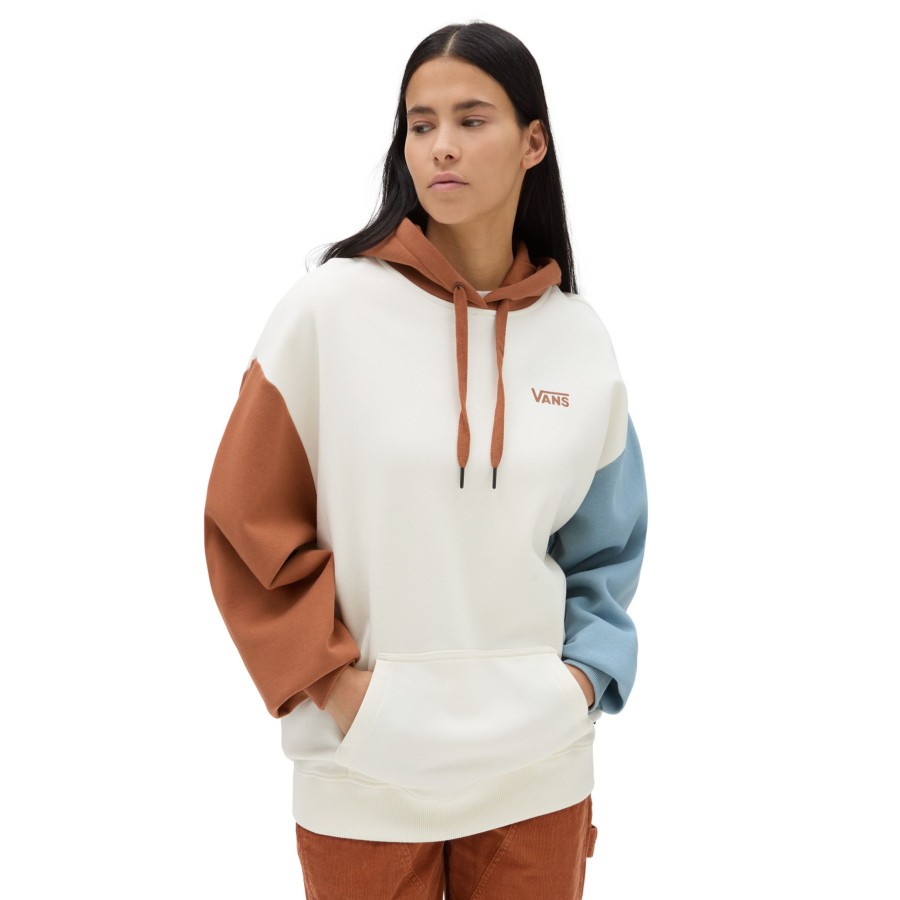 Damen Vans Kapuzenpullover & Pullover | Colorblock Hoodie Multicolour