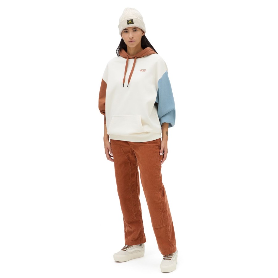 Damen Vans Kapuzenpullover & Pullover | Colorblock Hoodie Multicolour