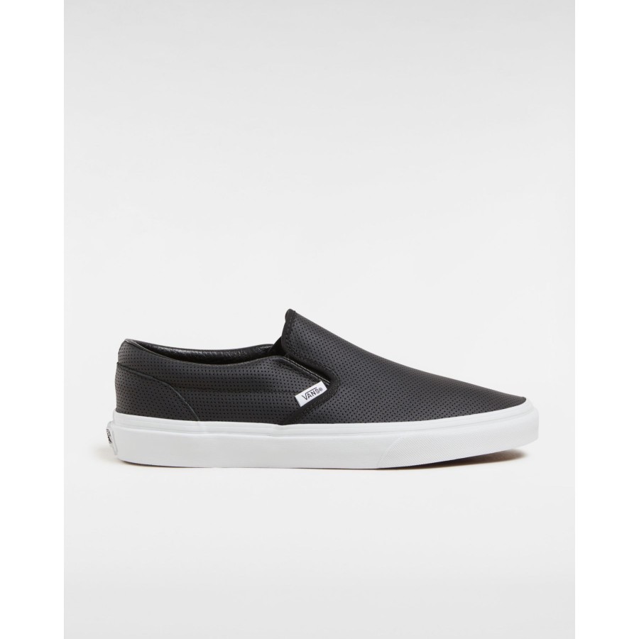 Damen Vans Slip-On-Schuhe | Classic Slip-On Lederschuhe Schwarz