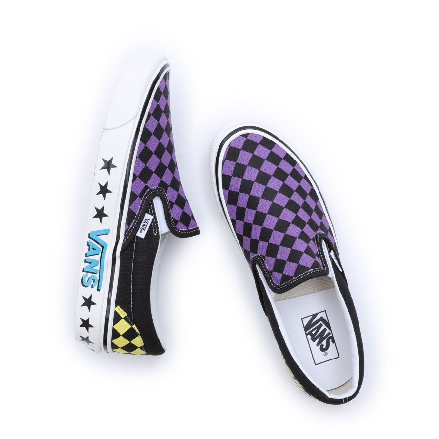 Damen Vans Classics | Diamond Check Classic Slip-On 98 Dx Schuhe Violett