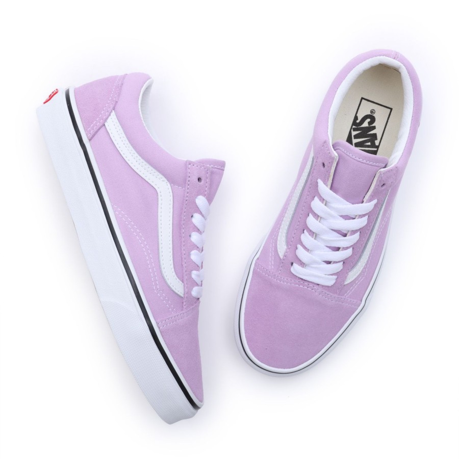 Damen Vans Classics | Color Theory Old Skool Schuhe Violett