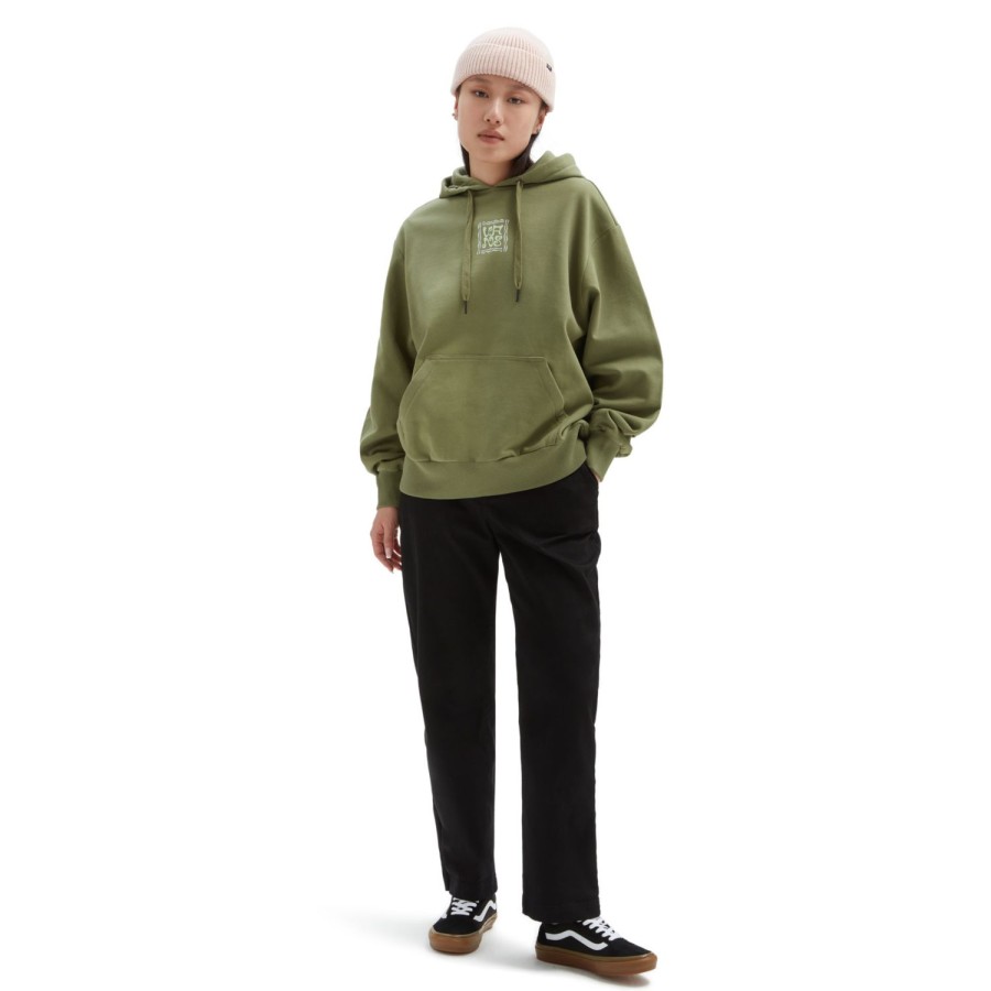 Damen Vans Kapuzenpullover & Pullover | Shroomy Experience Hoodie Grun