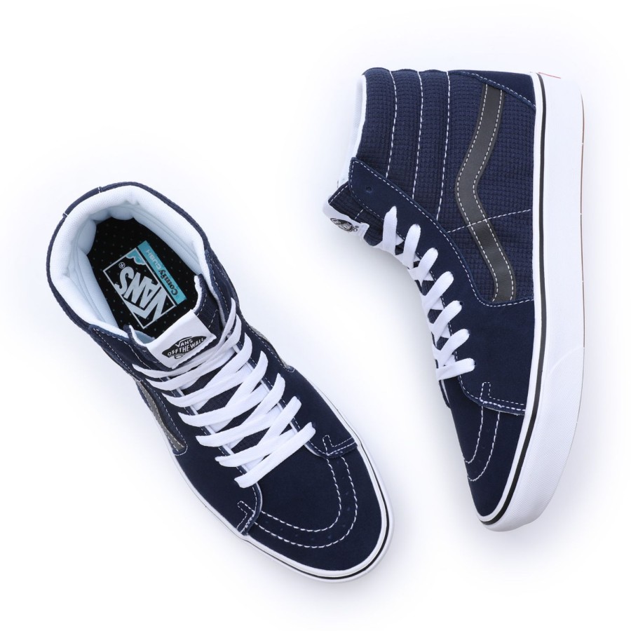 Damen Vans Classics | Comfycush Sk8-Hi Schuhe Blau