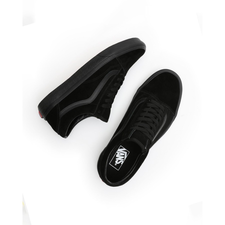 Damen Vans Classics | Suede Old Skool Schuhe Schwarz