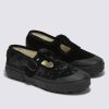 Damen Vans Low-Top Sneaker | Style 93 Crushed Velvet Schuhe Schwarz