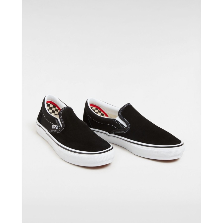 Damen Vans Skateschuhe | Slip-On Skateschuhe Schwarz