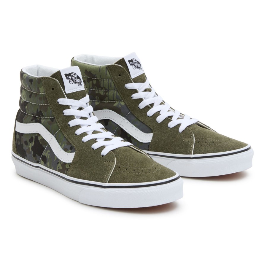 Damen Vans High-Top-Schuhe | Sk8-Hi Schuhe Grun, Grau