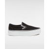 Damen Vans Plateauschuhe | Classic Slip-On Stackform Schuhe Schwarz