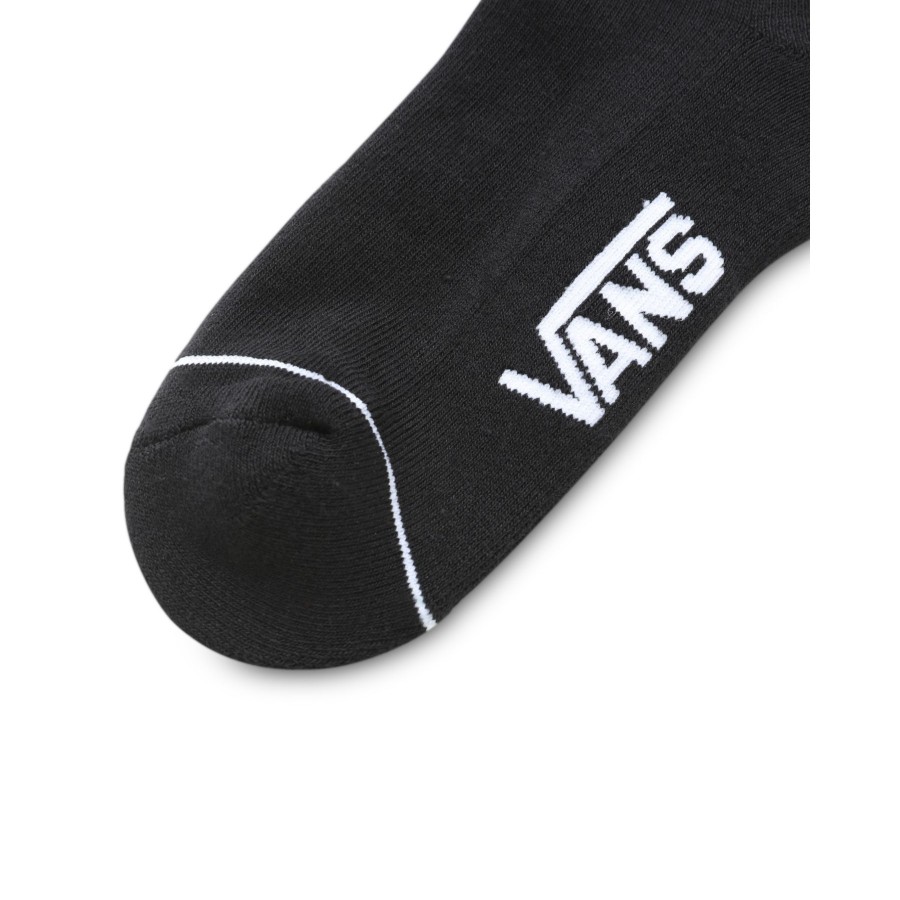 Damen Vans Socken | Peek-A-Check Crew Socken (1 Paar) Schwarz