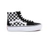 Damen Vans Plateauschuhe | Sk8-Hi Platform 2.0 Schuhe Schwarz, Weis