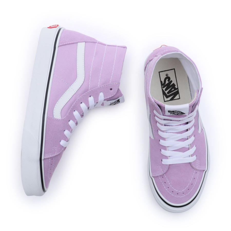 Damen Vans Classics | Color Theory Sk8-Hi Tapered Schuhe Violett