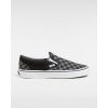 Damen Vans Classics | Checkerboard Classic Slip-On Schuhe Schwarz, Grau