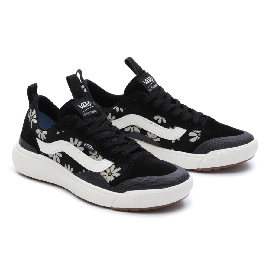 Damen Vans Low-Top Sneaker | Ultrarange Exo Se Painted Floral Schuhe Schwarz