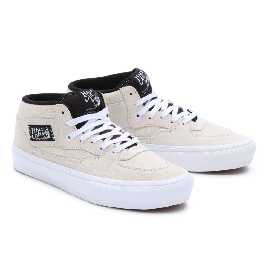 Damen Vans High-Top-Schuhe | Skate Half Cab Schuhe Beige