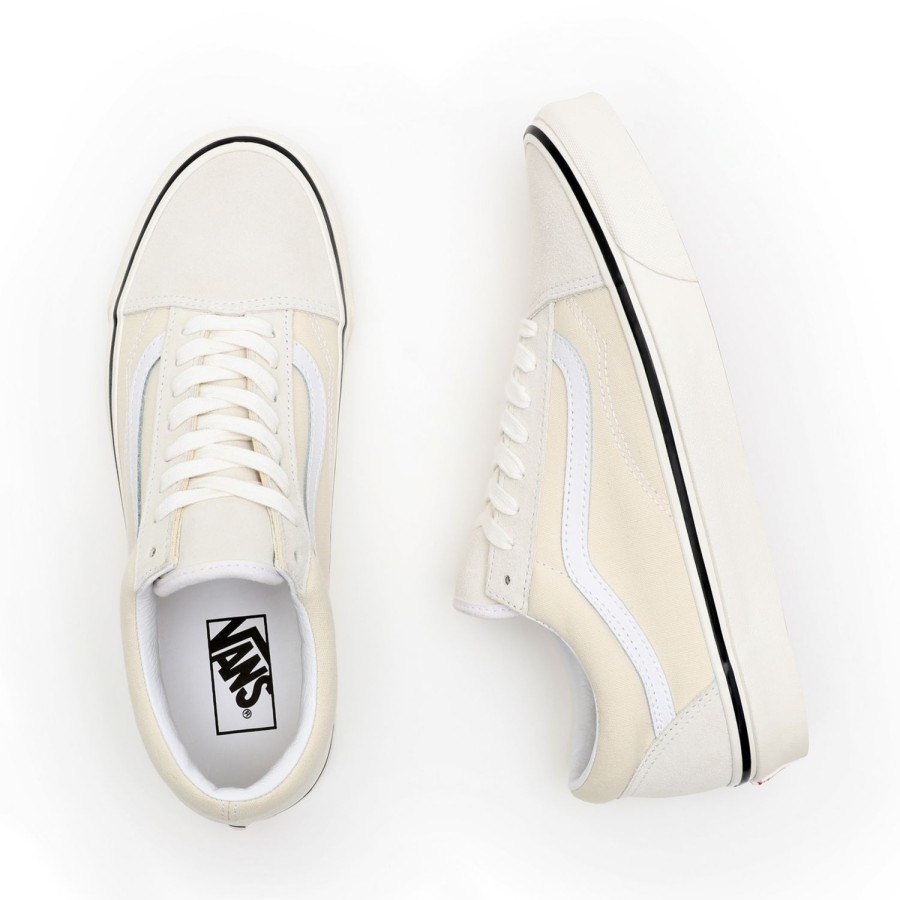 Damen Vans Low-Top Sneaker | Anaheim Factory Old Skool 36 Dx Schuhe Weis