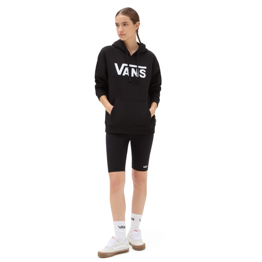 Damen Vans Kapuzenpullover & Pullover | Classic V Boyfriend Fit Hoodie Schwarz