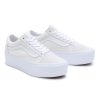 Damen Vans Classics | Old Skool Stackform Schuhe Weis