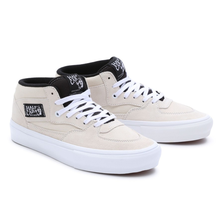 Damen Vans Skateschuhe | Skate Half Cab Schuhe Beige