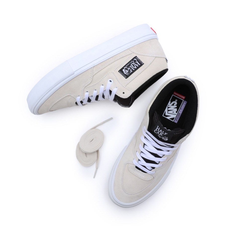 Damen Vans Skateschuhe | Skate Half Cab Schuhe Beige