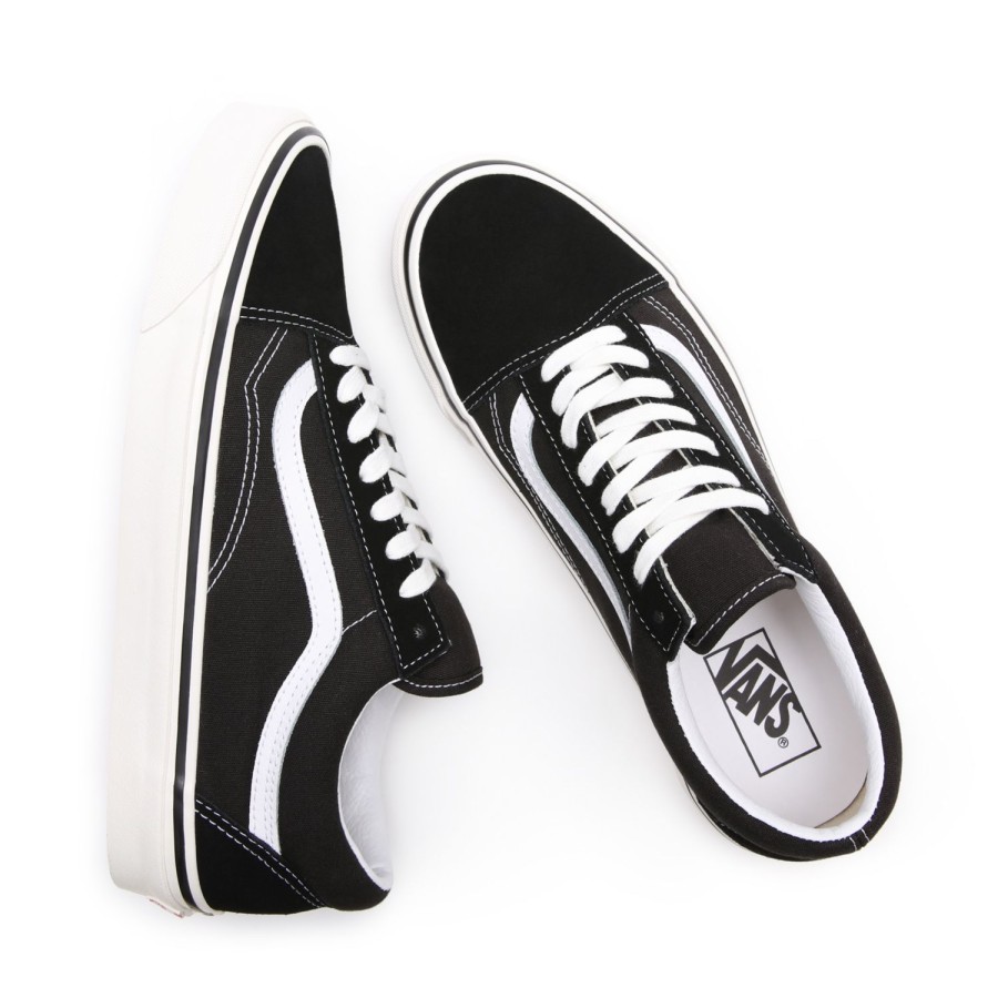 Damen Vans Low-Top Sneaker | Anaheim Factory Old Skool 36 Dx Schuhe Schwarz