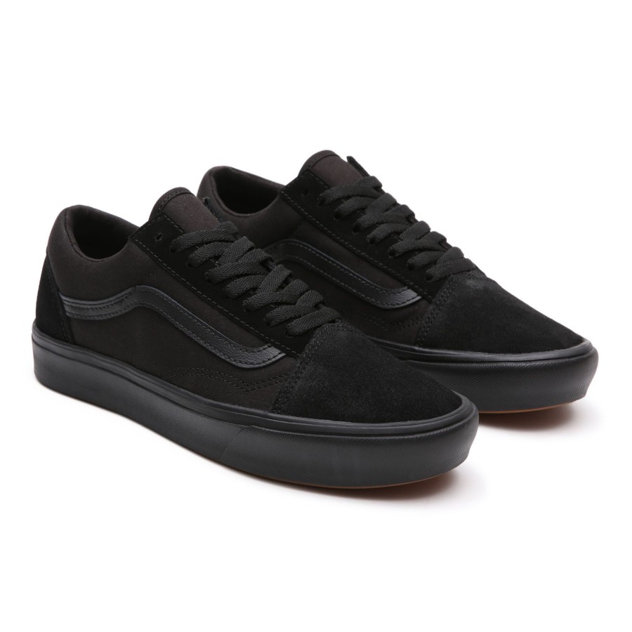 Damen Vans Comfycush Schuhe | Comfycush Old Skool Schuhe Schwarz