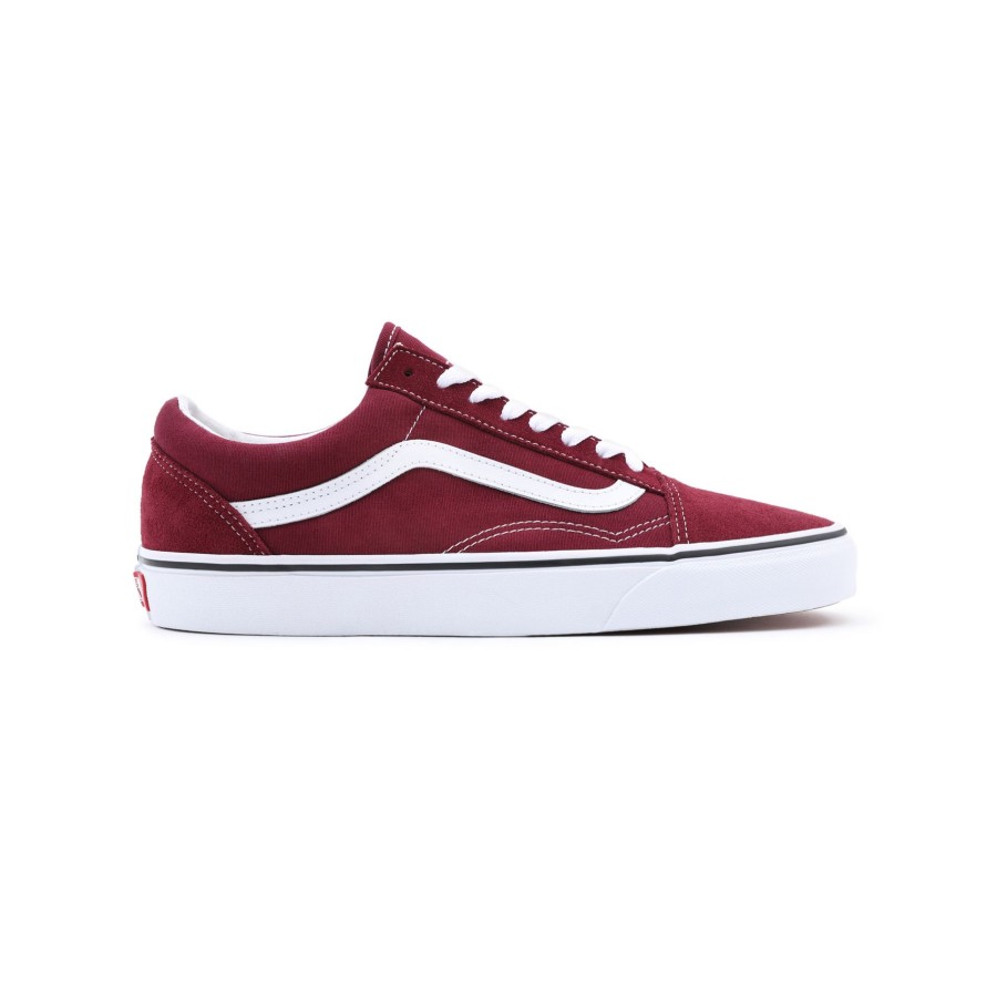 Damen Vans Low-Top Sneaker | Old Skool Schuhe Rot