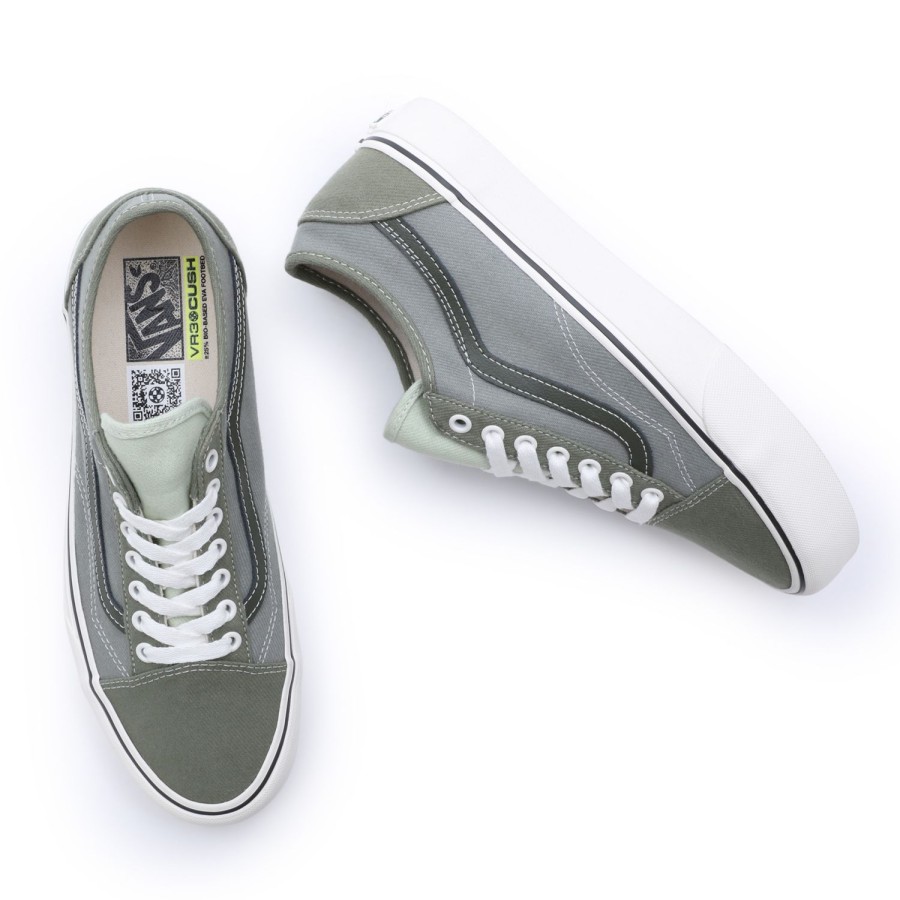 Damen Vans Classics | Old Skool Tapered Vr3 Schuhe Grun, Grau