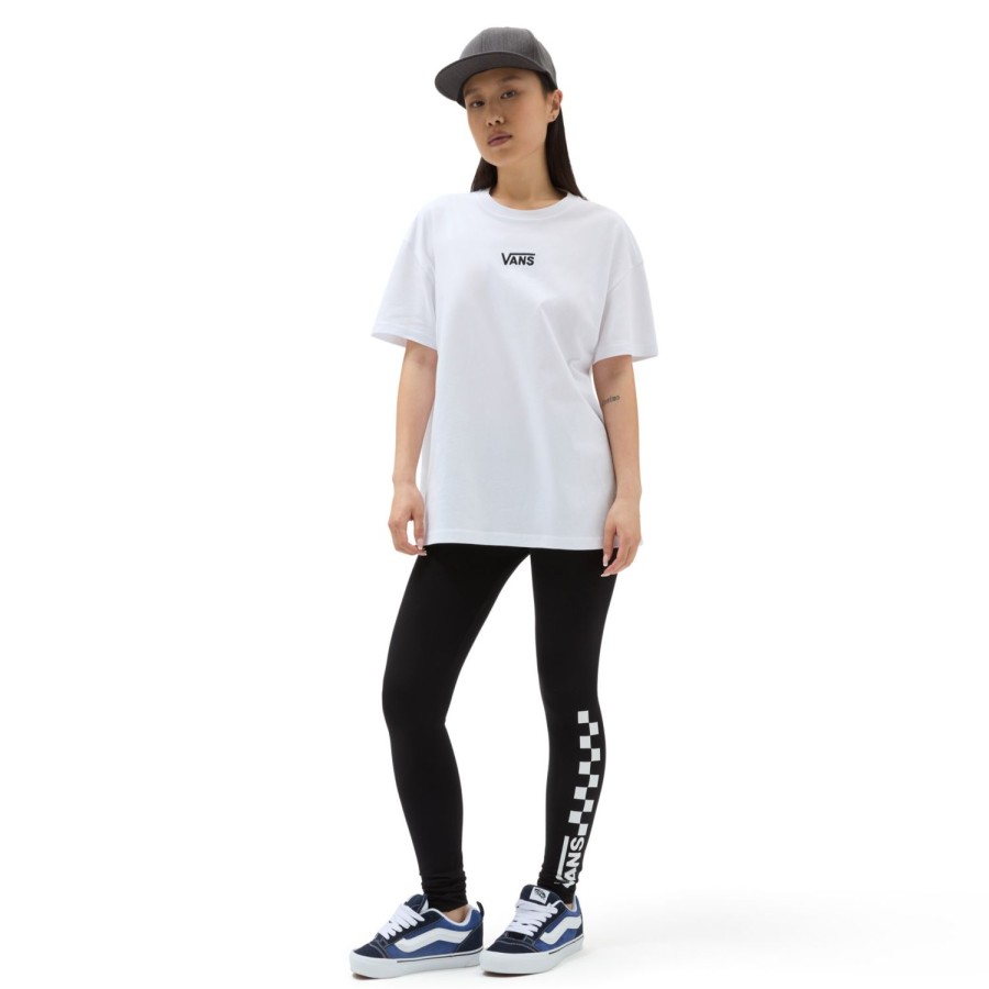 Damen Vans T-Shirts & Oberteile | Flying V T-Shirt In Ubergrose Weis