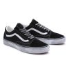 Damen Vans Low-Top Sneaker | Stressed Old Skool Schuhe Schwarz