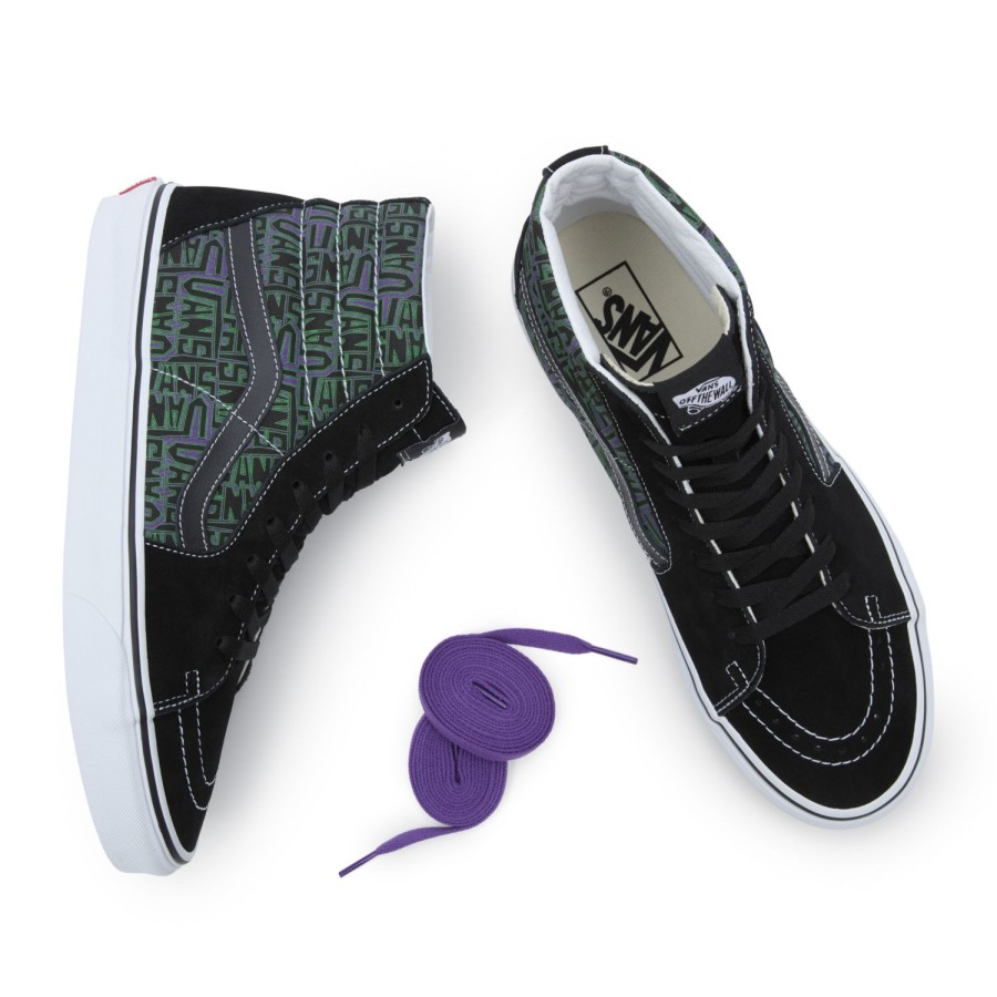 Damen Vans Classics | Sk8-Hi Schuhe Schwarz