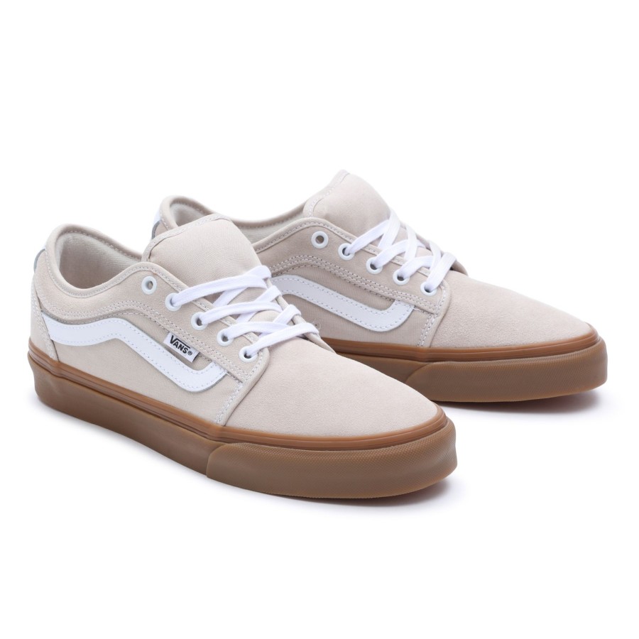 Damen Vans Low-Top Sneaker | Chukka Low Sidestripe Schuhe Beige