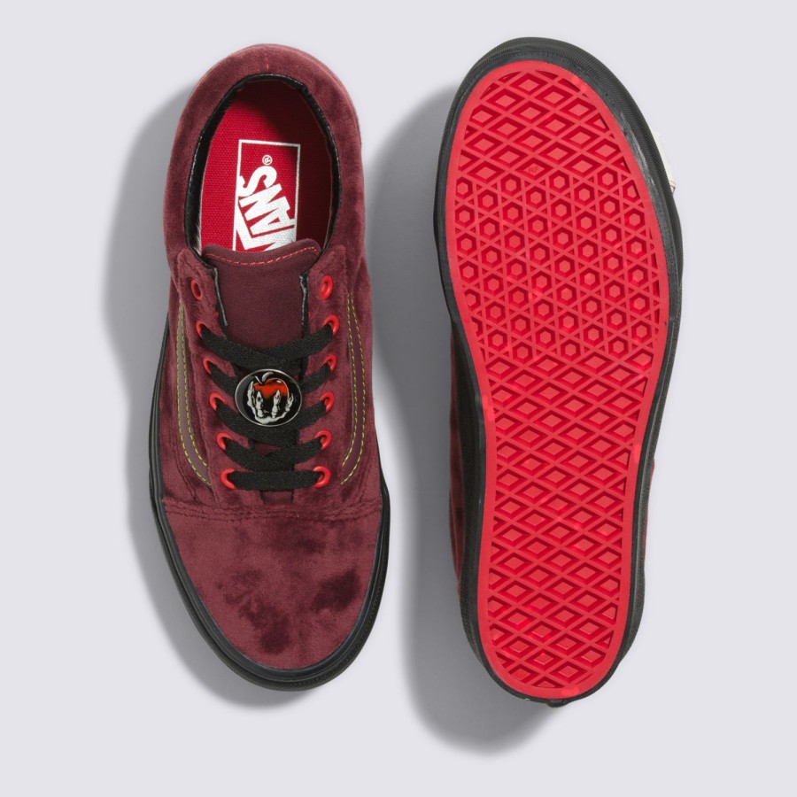 Damen Vans Classics | Disney X Vans Old Skool Stackform Schuhe Rot