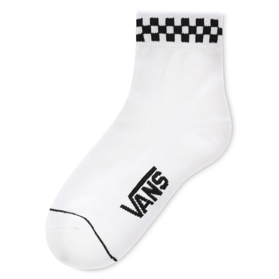 Damen Vans Socken | Peek-A-Check Crew Socken (1 Paar) Weis