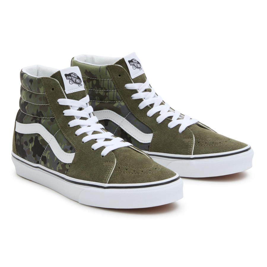 Damen Vans Classics | Sk8-Hi Schuhe Grun, Grau