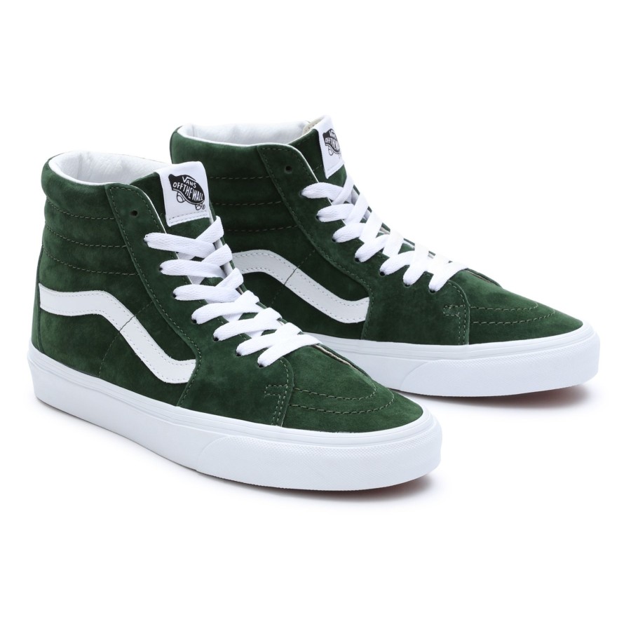 Damen Vans Classics | Sk8-Hi Wildlederschuhe Grun