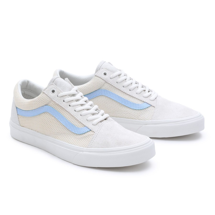 Damen Vans Low-Top Sneaker | Ballistic Mix Old Skool Schuhe Grau