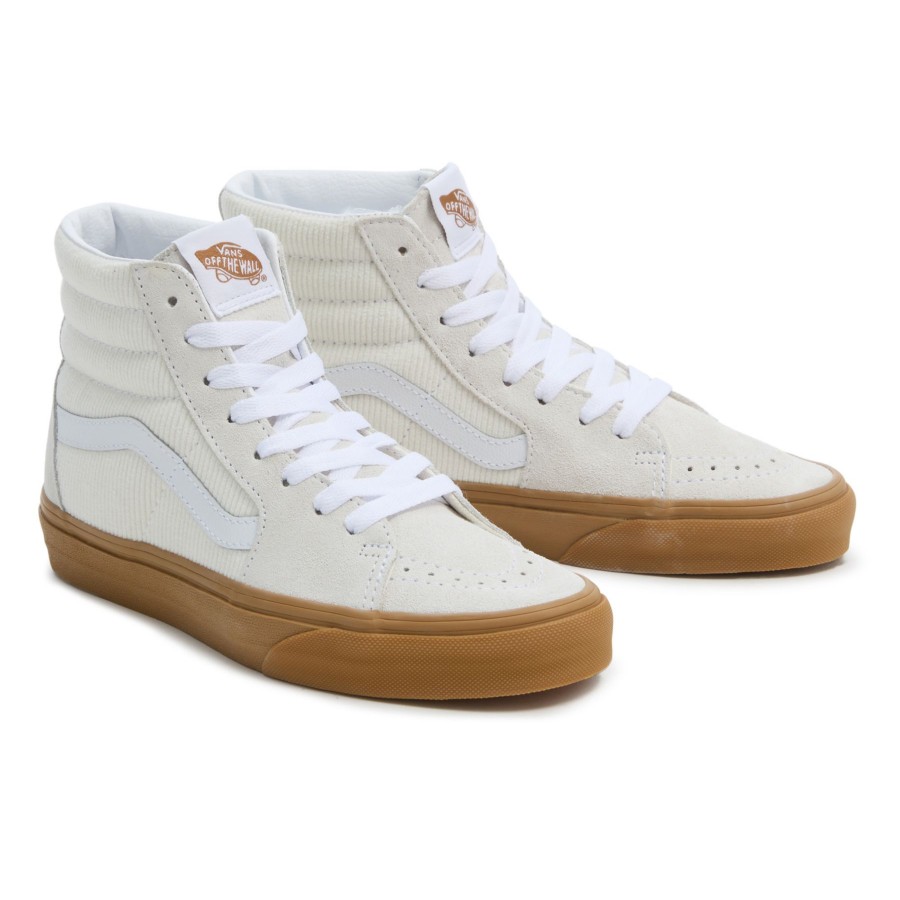 Damen Vans High-Top-Schuhe | Sk8-Hi Cordschuhe Weis