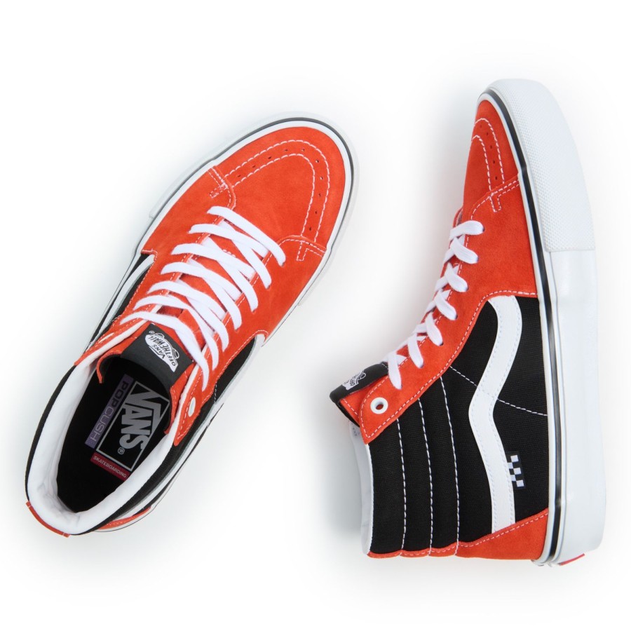 Damen Vans High-Top-Schuhe | Skate Sk8-Hi Schuhe Rot