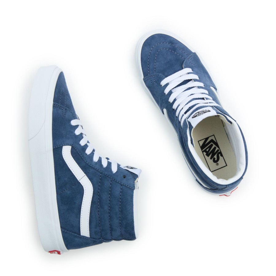 Damen Vans Classics | Sk8-Hi Wildlederschuhe Blau