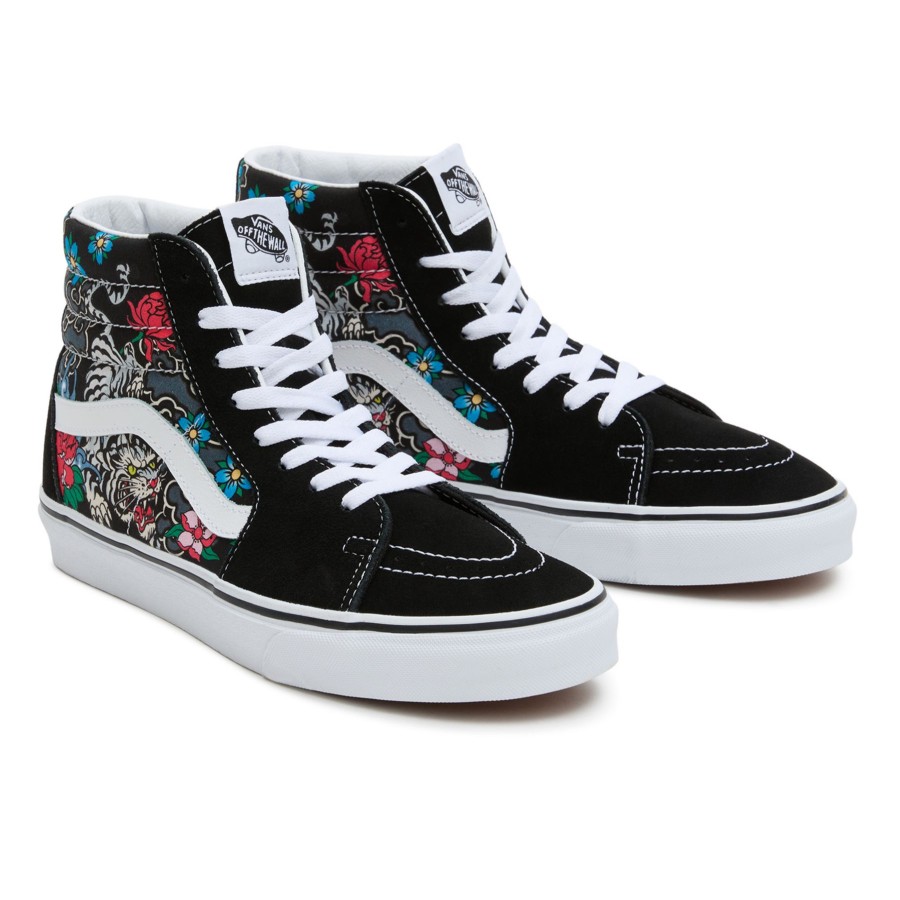 Damen Vans Classics | Sk8-Hi Tiger Floral Schuhe Multicolour